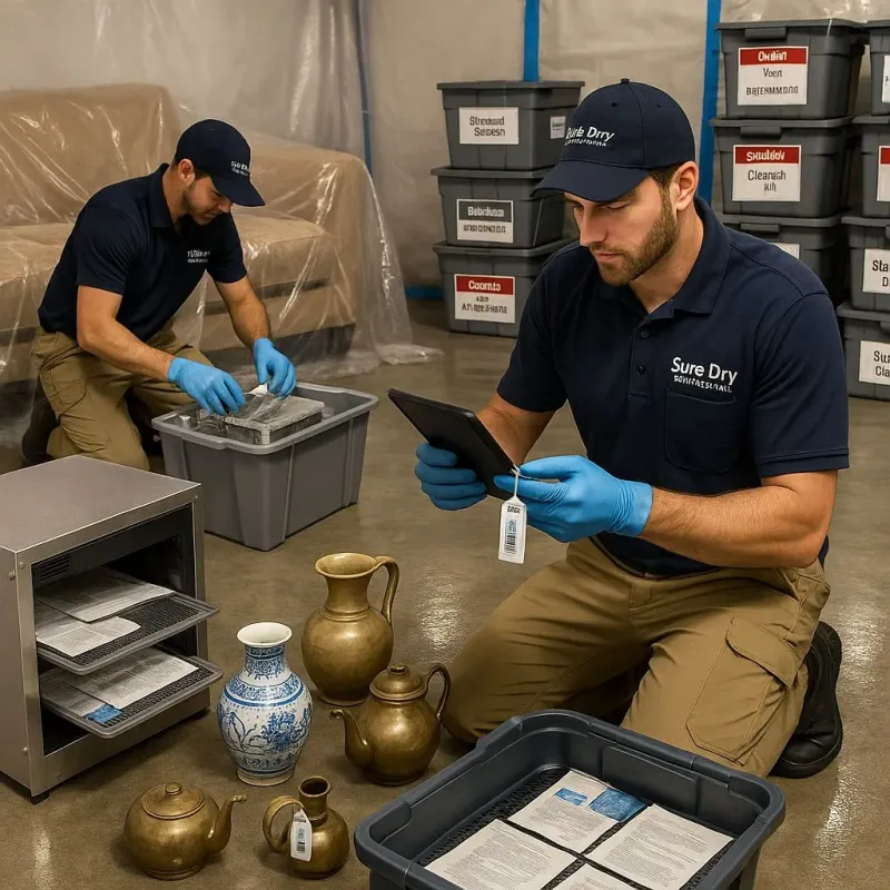 Content Protection and Restoration process in Joint Base Lewis McChord, WA